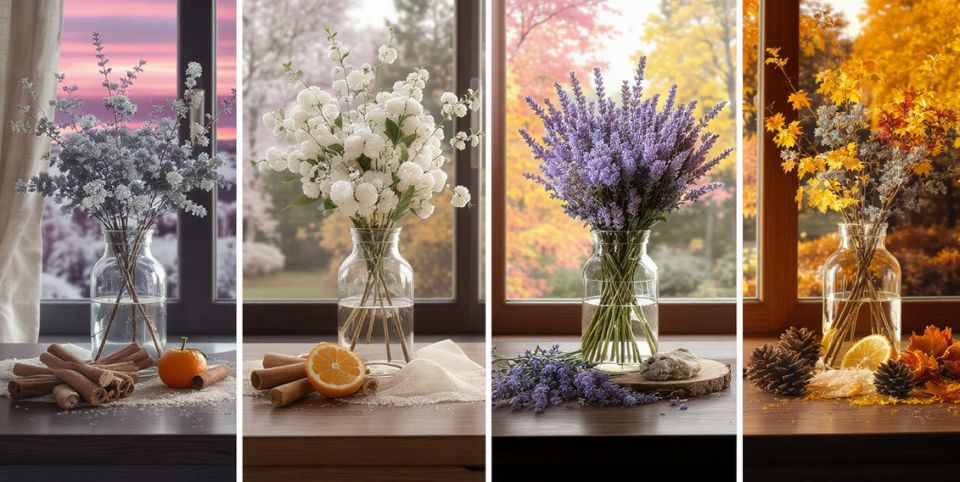 Секреты сезонных ароматов: как создать уют в вашем доме круглый год
