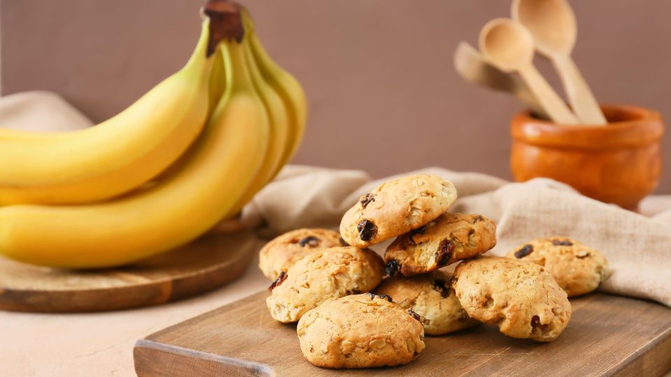 Оставшиеся бананы больше не пропадут: это печенье на скорую руку решит проблему