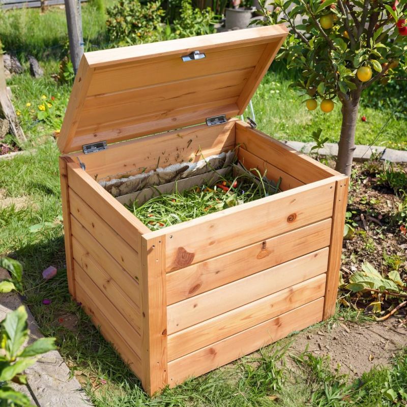 Создайте свой компостный ящик: просто и эффективно