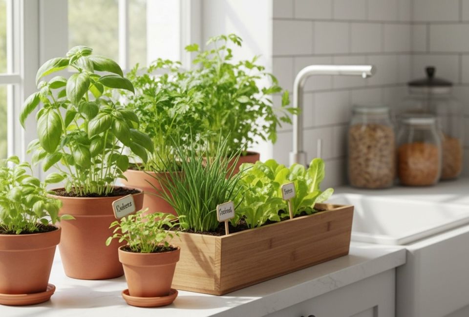 Зимний мини-огород в квартире: как вырастить свежую зелень и овощи