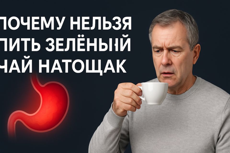 чем опасен зелёный чай натощак?