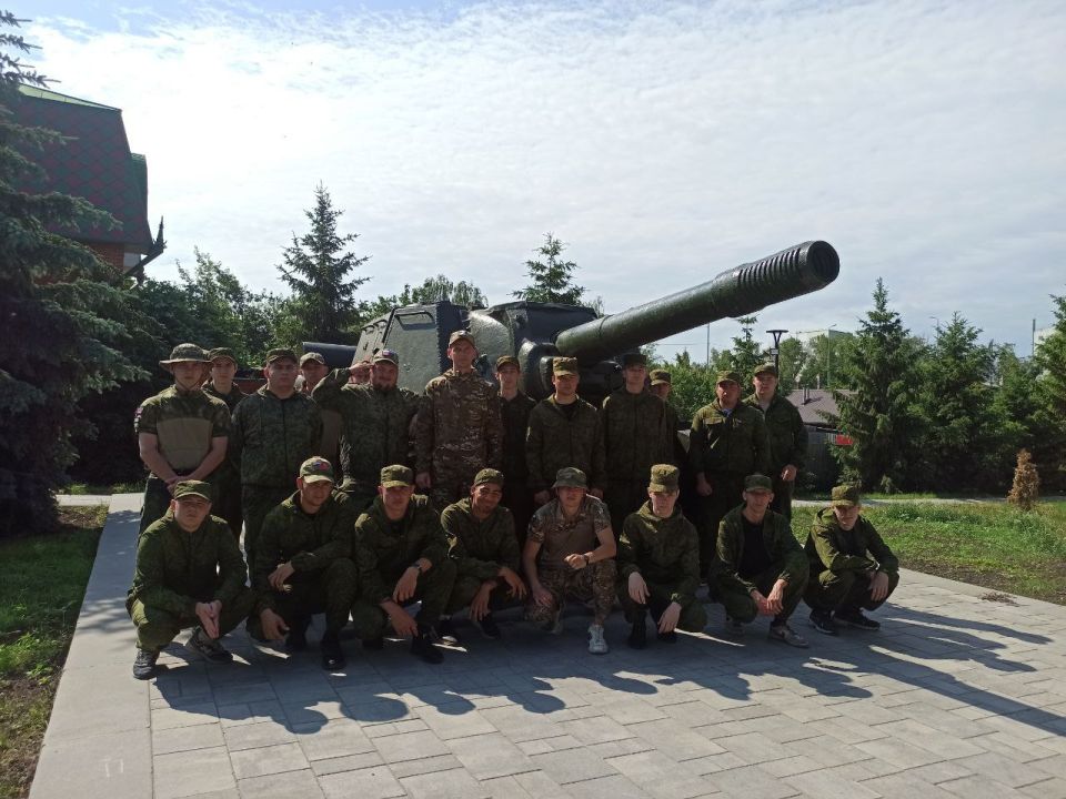 Студенты из Шебекино приняли участие в региональных военно-исторических сборах «Армата»
