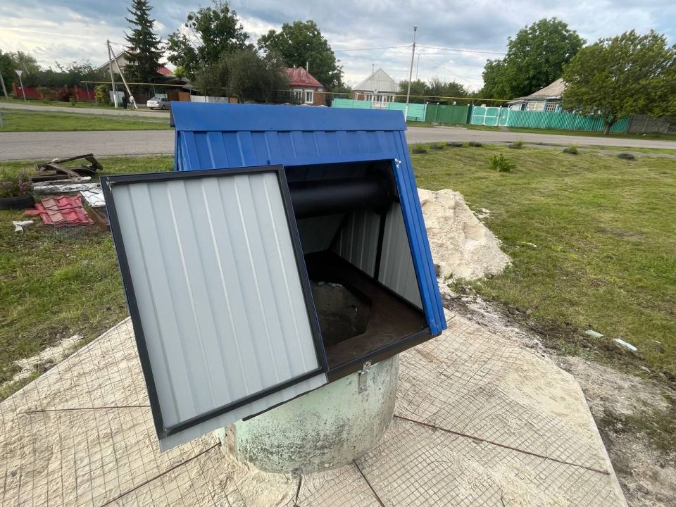 В селе Красная Поляна Шебекинского округа завершено благоустройство шахтного колодца в рамках программы губернатора «Решаем вместе»