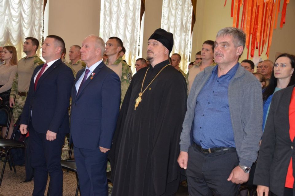 В городе Строитель состоялось торжественное мероприятие, посвящённое Дню ветеранов боевых действий