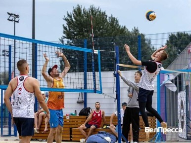 В Белгороде прошёл чемпионат по пляжному волейболу