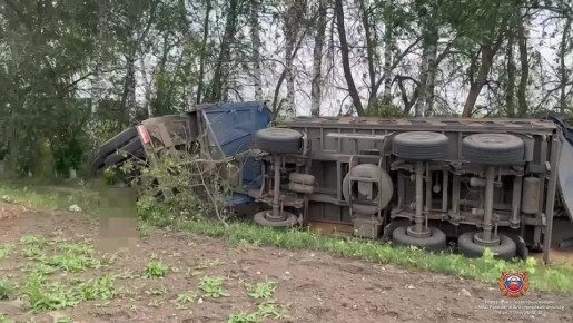 В Корочанском районе погиб водитель «КамАЗа»
