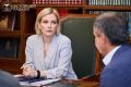 Вячеслав Гладков: Прошла встреча с министром культуры Российской Федерации Ольгой Борисовной Любимовой