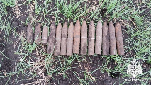 В Белгородской области найдены и обезврежены 15 взрывоопасных предметов времён Великой Отечественной войны