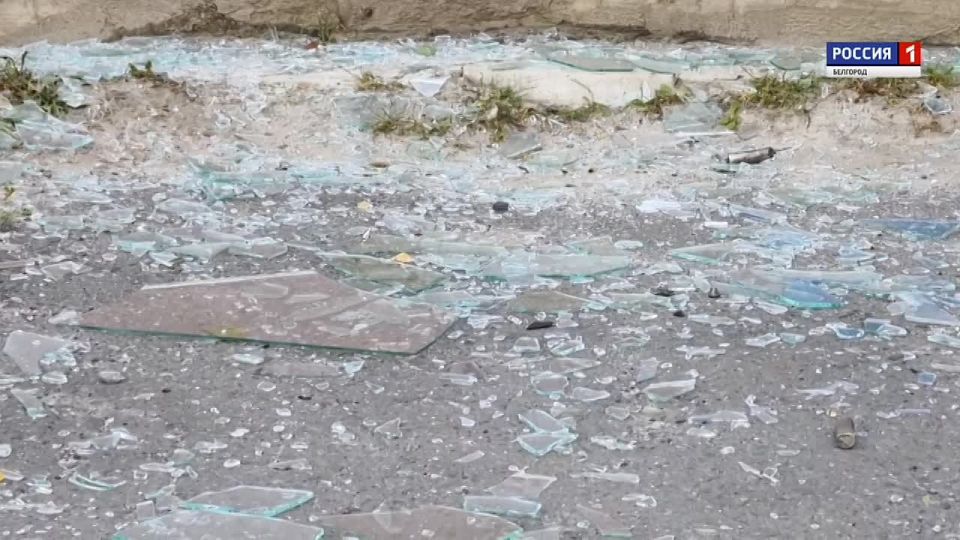 Кадры последствий налёта вражеских БПЛА на областную столицу – от съёмочной группы ГТРК «Белгород»