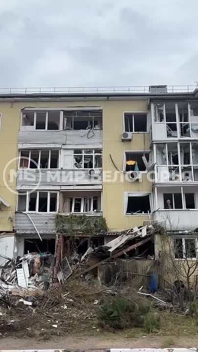 Кадры пострадавшего МКД в Масловой Пристани