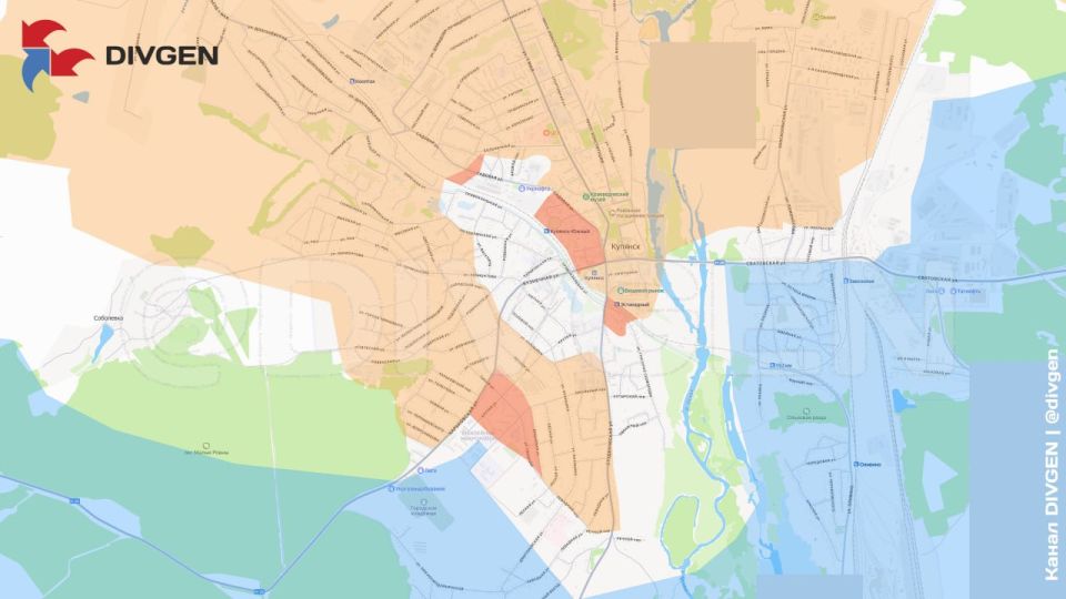 Российская армия расширяет контроль в Купянске, сообщает "DivGen"