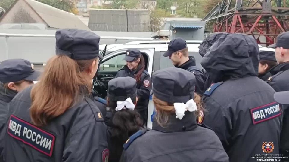 Курсанты Белгородского юридического института посетили областное Управление Госавтоинспекции