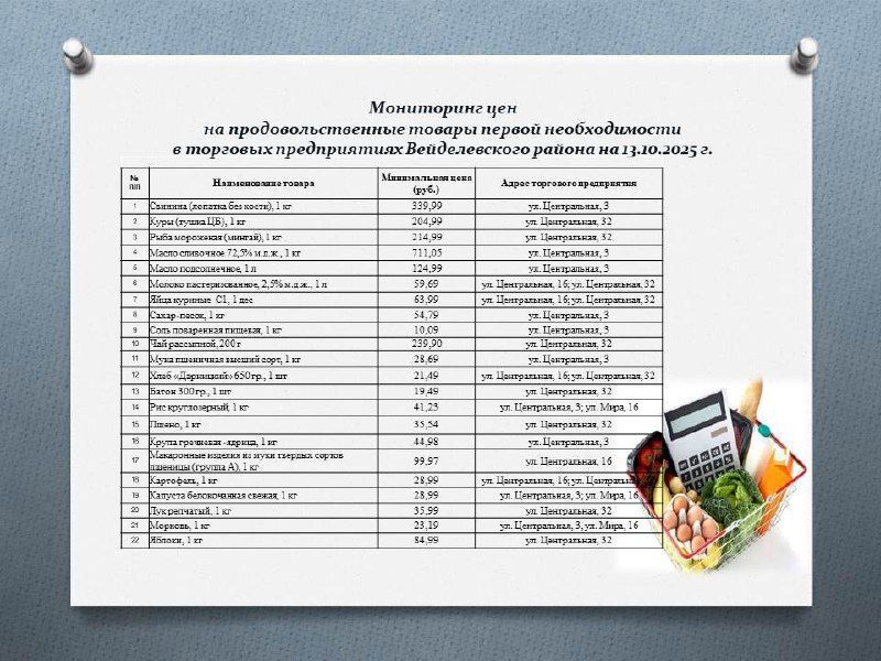 Уважаемые жители Вейделевского района!