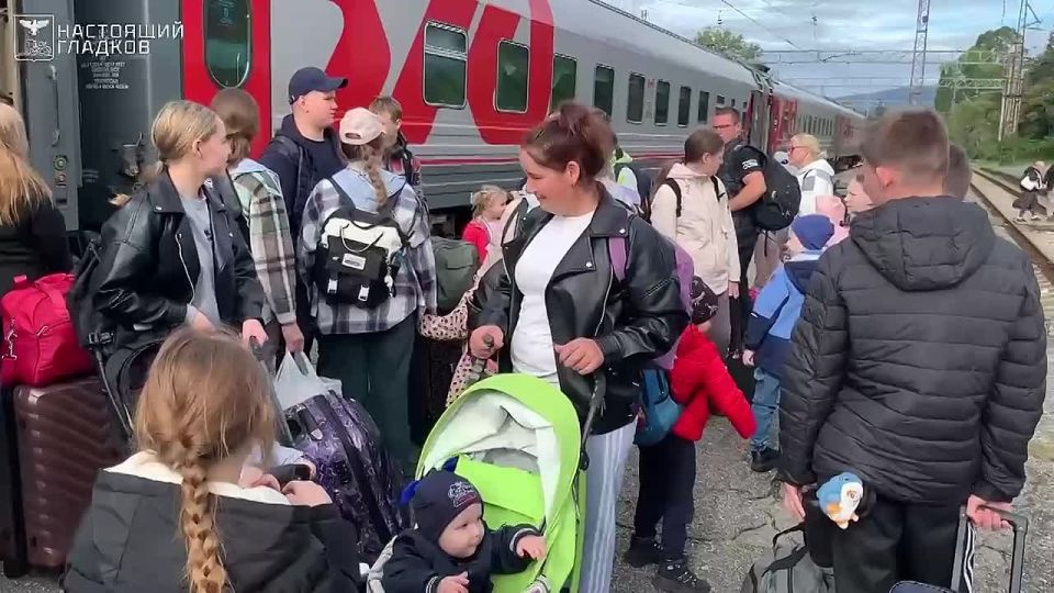 Белгородские многодетные семьи отдыхают в Абхазии