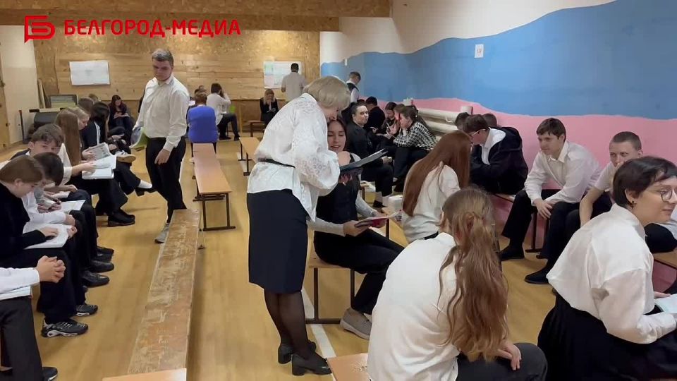 В гимназии №3 Белгорода провели учения