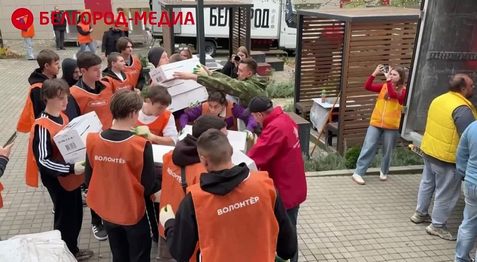 Вячеслав Гладков рассказал о прибывшей в Белгородскую область гуманитарной помощи от фонда Владимира Соловьёва
