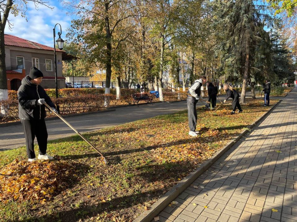 Светлана Халеева: Сквер имени Гагарина готовится к зиме