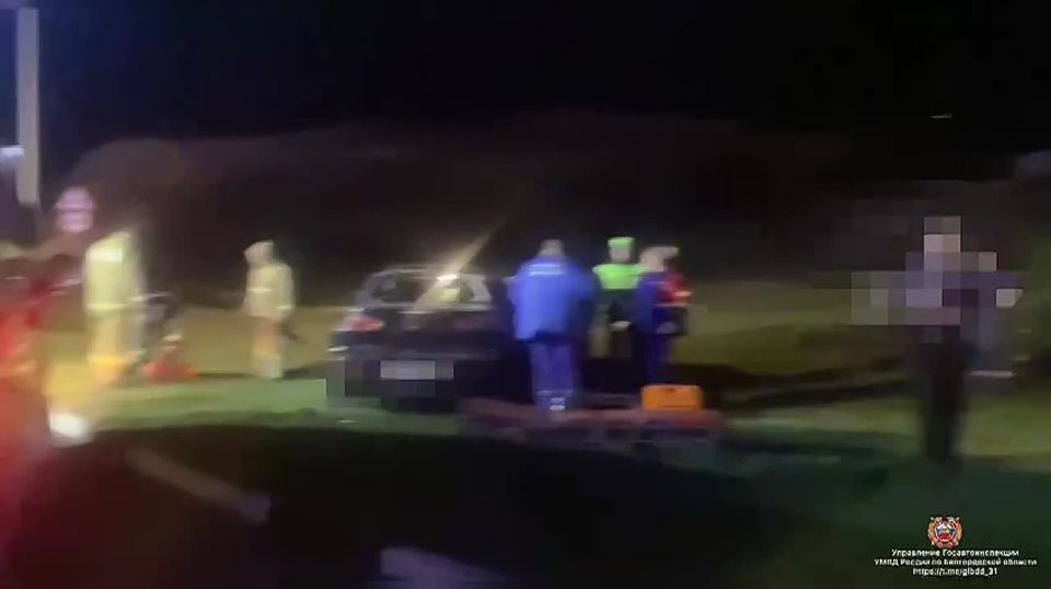 В Алексеевке при столкновении «Митсубиси Лансер» и «МАНа» пострадали два человека