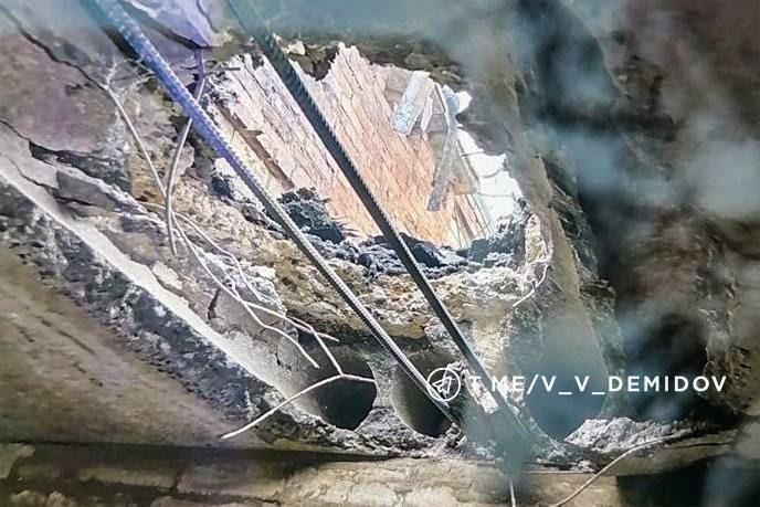 Валентин Демидов поделился кадрами последствий атаки БПЛА в Белгороде