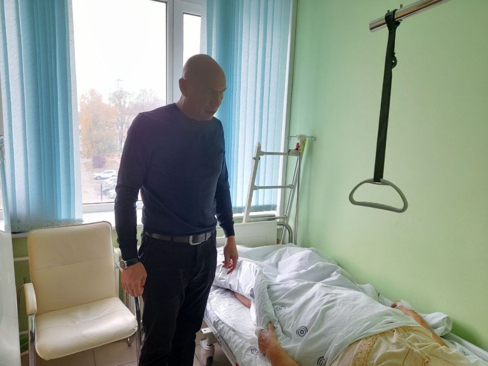 Татьяна Круглякова: Проведали раненых мирных жителей