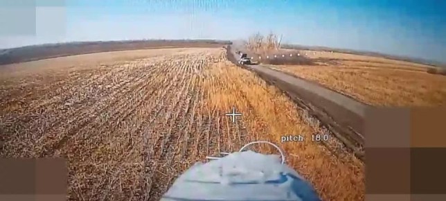 FPV-дрон группировки войск «Север» уничтожил боевую машину «Град» ВСУ
