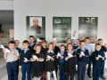 День Белых Журавлей. Обучающиеся Погореловской средней школы совместно с руководителем Людмилой Николаевной Ждановой создали символичных белых журавлей
