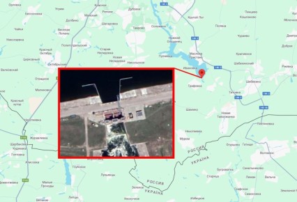 Последствия ударов ВСУ по дамбе Белгородского водохранилища возле приграничного села Графовка