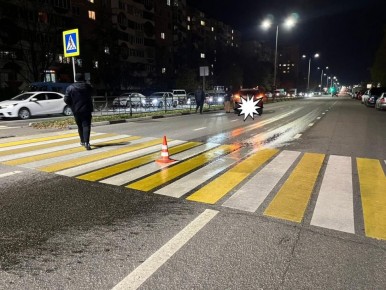 В Старом Осколе на пешеходном переходе сбили 41-летнюю женщину