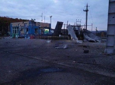 Кадры повреждённой сегодня ВСУ плотины в Белгородской области