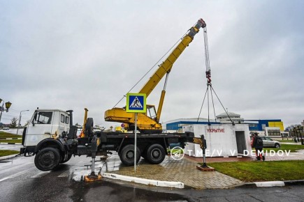 В Белгороде устанавливают дополнительные укрытия