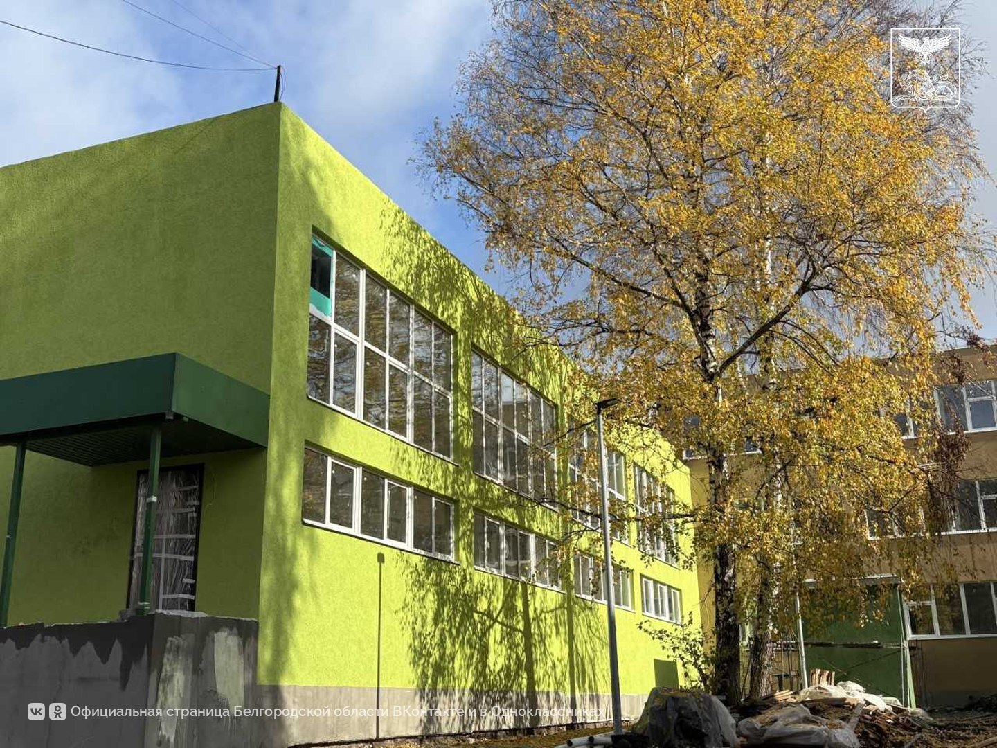 Продолжается капитальный ремонт старооскольской школы № 21 Продолжается капитальный ремонт старооскольской школы № 21