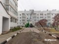 В Шебекино продолжают устанавливать на многоквартирные дома антидроновые сети