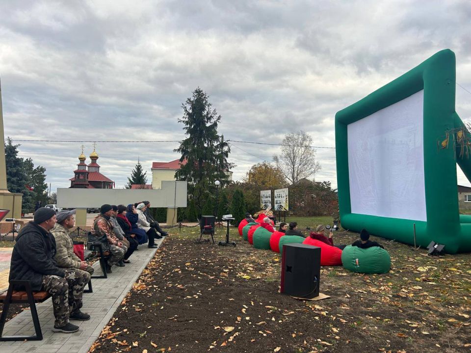 Светлана Халеева: Претворяем идеи в жизнь: в Глуховке открылся кинотеатр под открытым небом!
