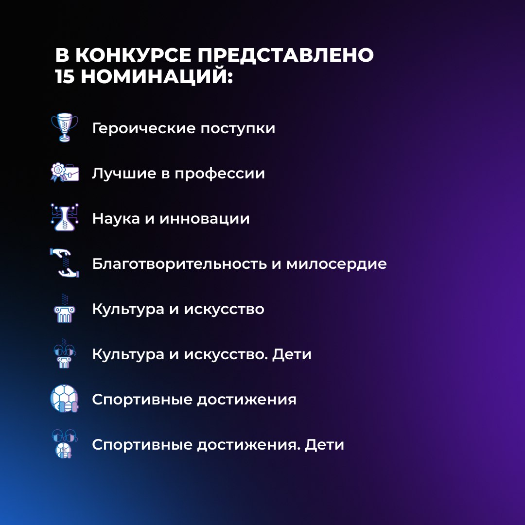 В Белгородской области продолжается приём заявок на конкурс «Наша гордость» В Белгородской области продолжается приём заявок на конкурс «Наша гордость»