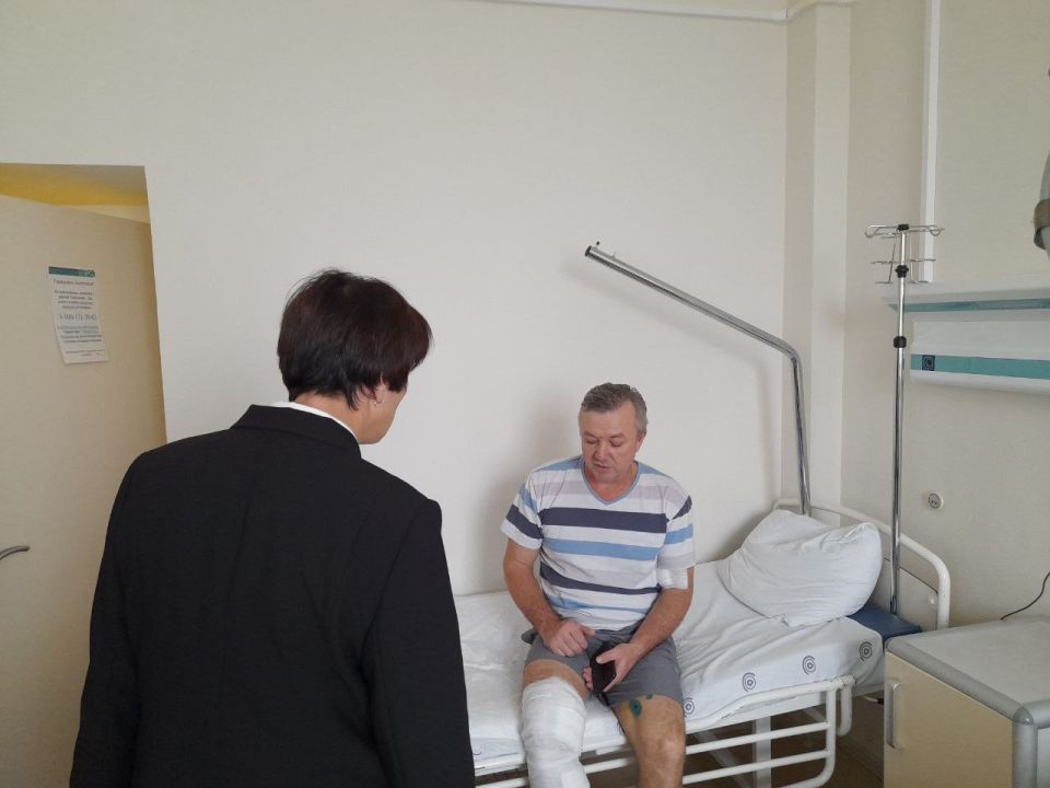 Татьяна Круглякова: Проведала мирных раненых в городских больницах