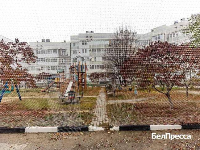 На улице Шолохова в Шебекино Белгородской области, ранее подвергавшейся атакам украинских дронов-камикадзе, начата установка защитных антидроновых сетей На улице Шолохова в Шебекино Белгородской области, ранее подвергавшейся атакам украинских дронов-камикадзе, начата установка защитных антидроновых сетей