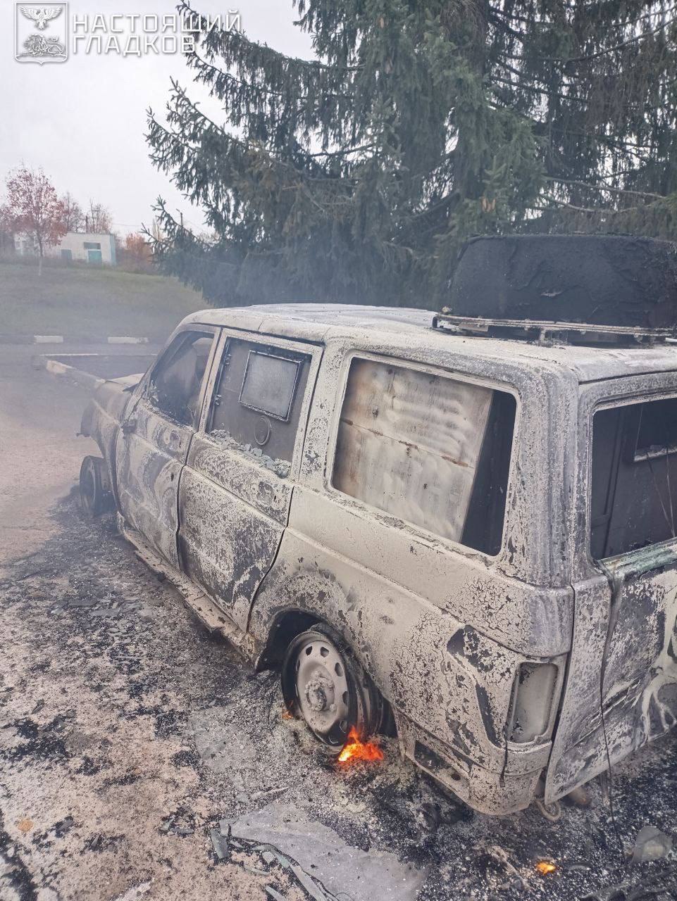 ВСУ атаковал служебный автомобиль главы администрации Белгородского района