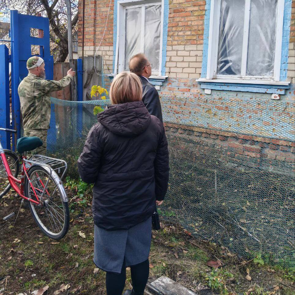 Алексей Дыбов: Проверил, как идёт восстановление домов в приграничных сёлах Кукуевка, Долгое и Борки Алексей Дыбов: Проверил, как идёт восстановление домов в приграничных сёлах Кукуевка, Долгое и Борки