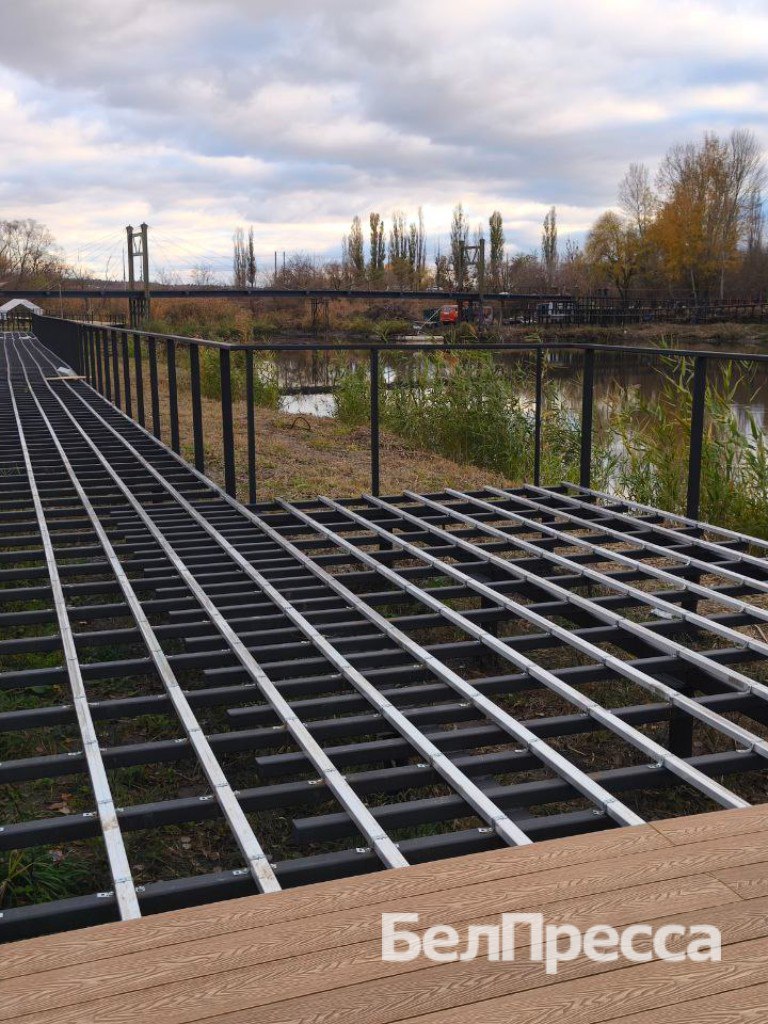В Белгороде продолжается строительство набережной вдоль Северского Донца В Белгороде продолжается строительство набережной вдоль Северского Донца