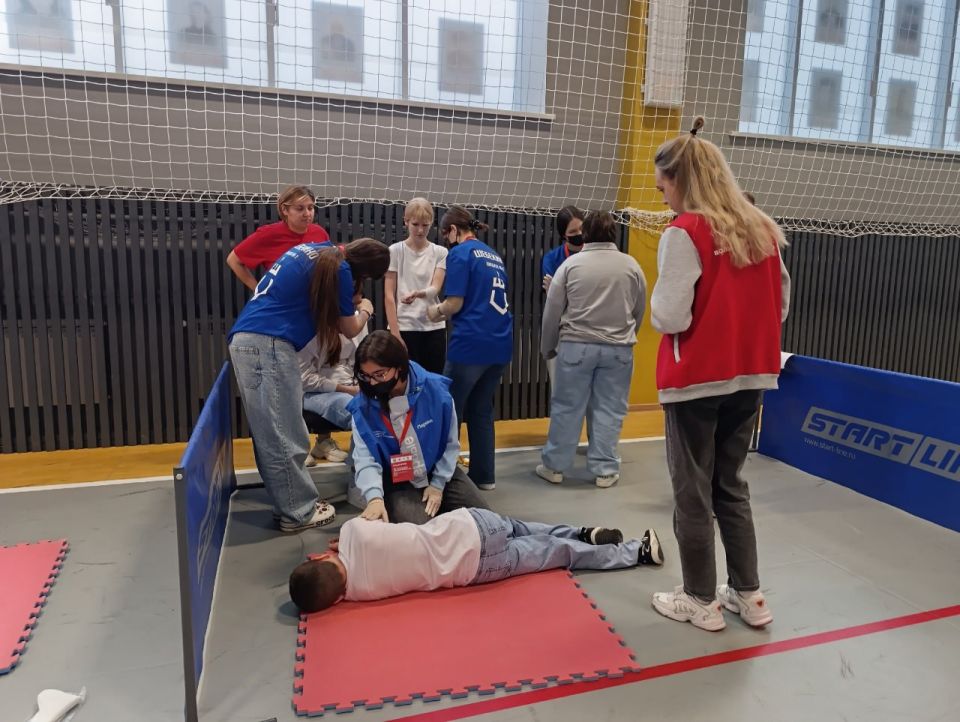 Ученики Шебекинской школы стали участниками регионального Чемпионата по оказанию первой помощи