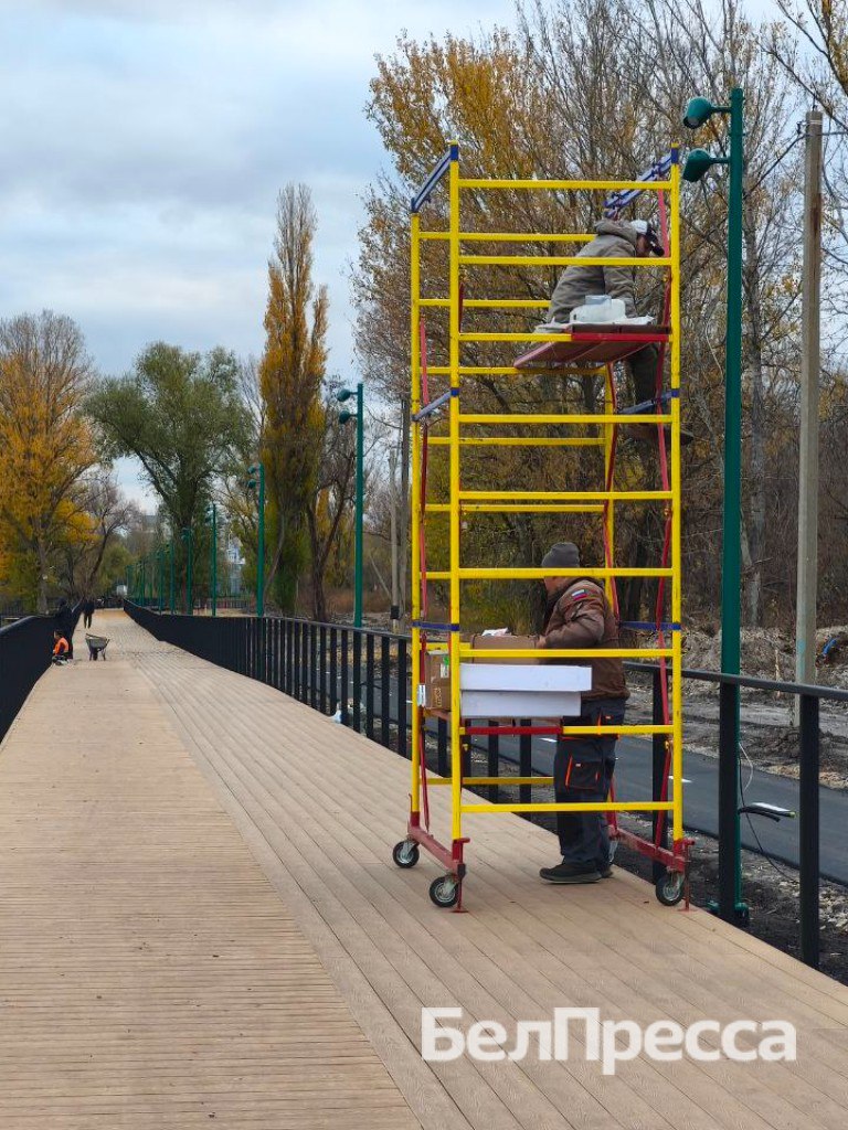 В Белгороде продолжается строительство набережной вдоль Северского Донца В Белгороде продолжается строительство набережной вдоль Северского Донца
