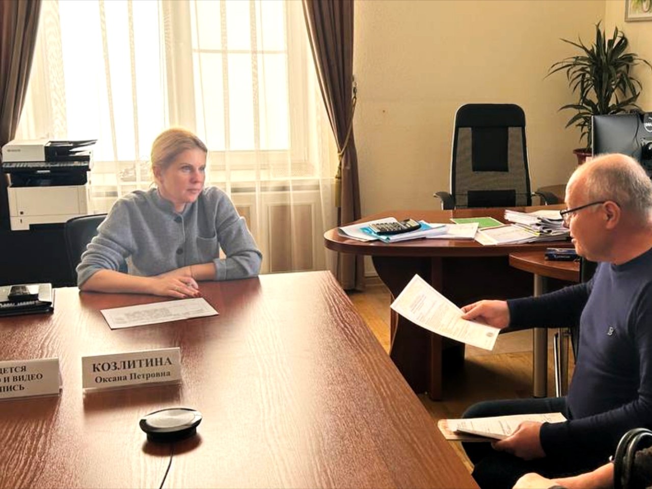 В министерстве строительства Белгородской области состоялся очередной личный прием граждан