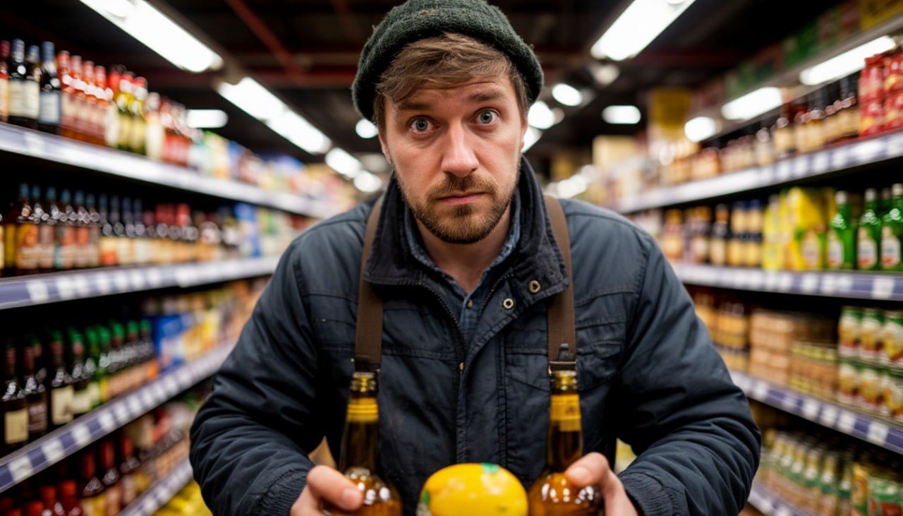 Виски навынос: белгородец попался на краже алкоголя из магазина в Таврово