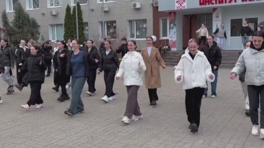 Студенты БГИИК поучаствовали в флешмобе от актрисы и блогера Анны Немченко