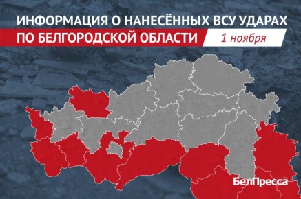 За сутки ВСУ атаковали Белгородскую область 88 беспилотниками и 18 боеприпасами