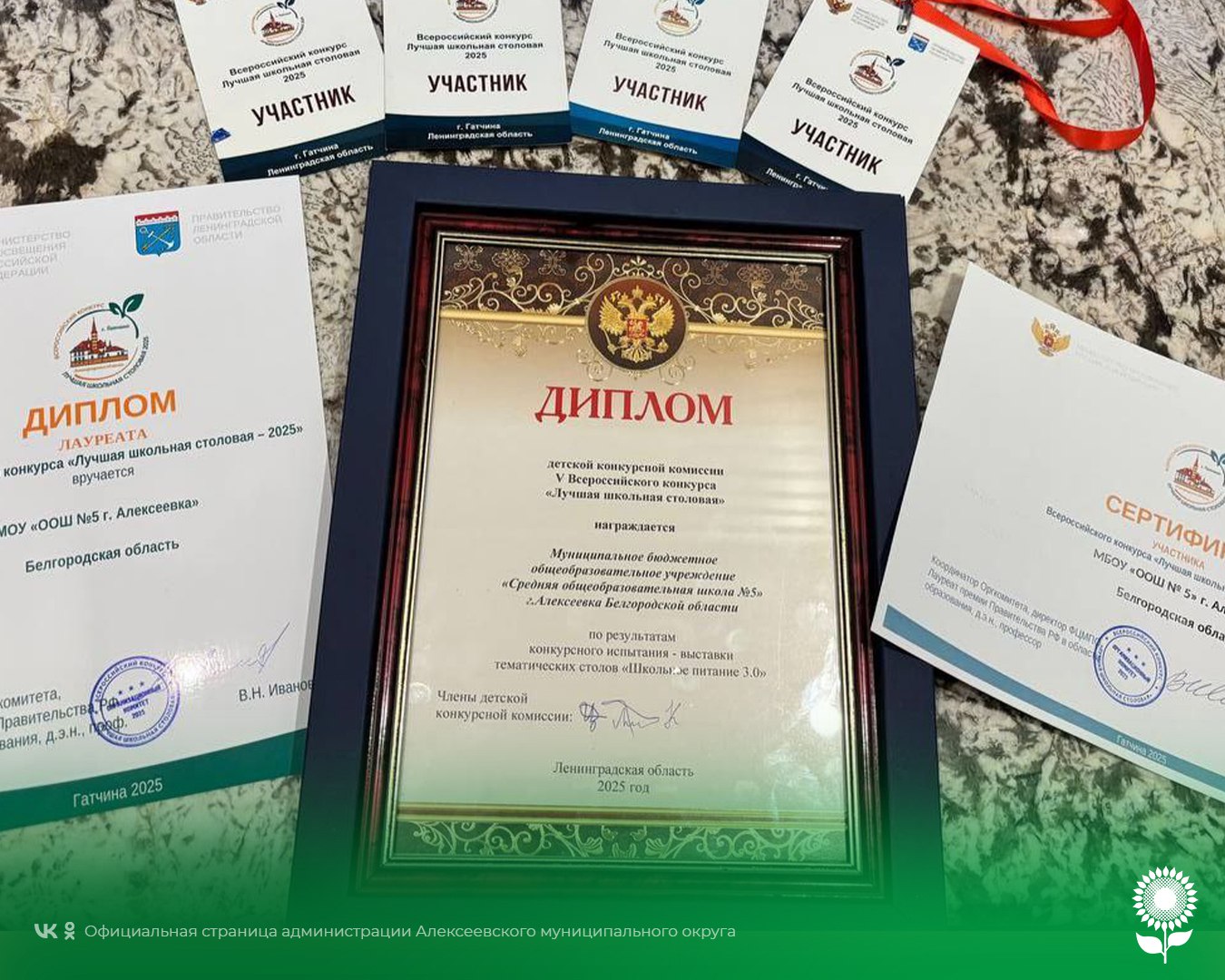 Команда МБОУ «ООШ №5» показала высокие результаты на федеральном этапе Всероссийского конкурса «Лучшая школьная столовая – 2025» Команда МБОУ «ООШ №5» показала высокие результаты на федеральном этапе Всероссийского конкурса «Лучшая школьная столовая – 2025»