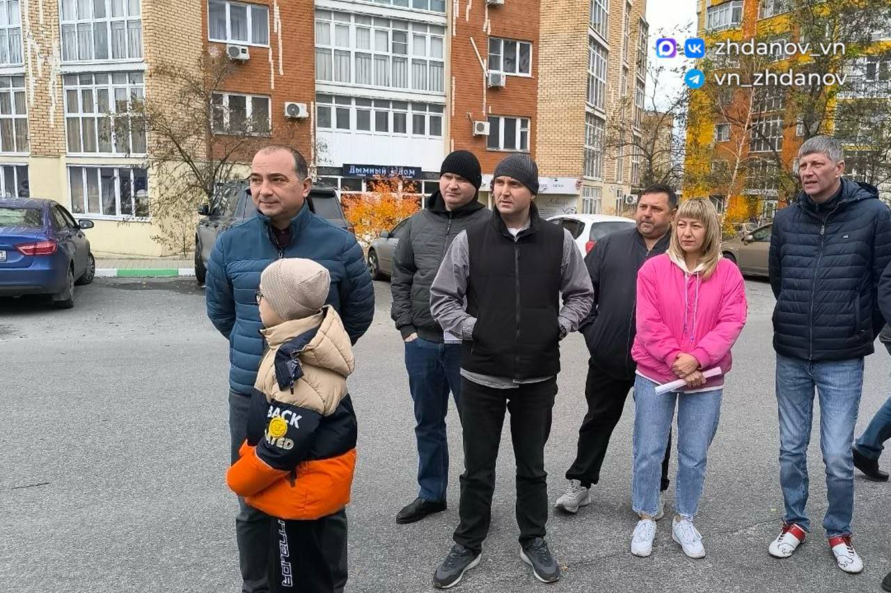 Владимир Жданов: Встретился с жителями дома, повреждённого в результате атаки со стороны ВСУ