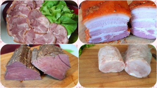 Мясные деликатесы в домашних условиях с добавлением нитритной соли