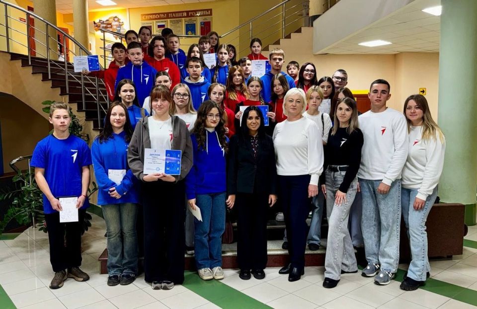 В Красногвардейском районе активно развивается «Движение первых» В Красногвардейском районе активно развивается «Движение первых»