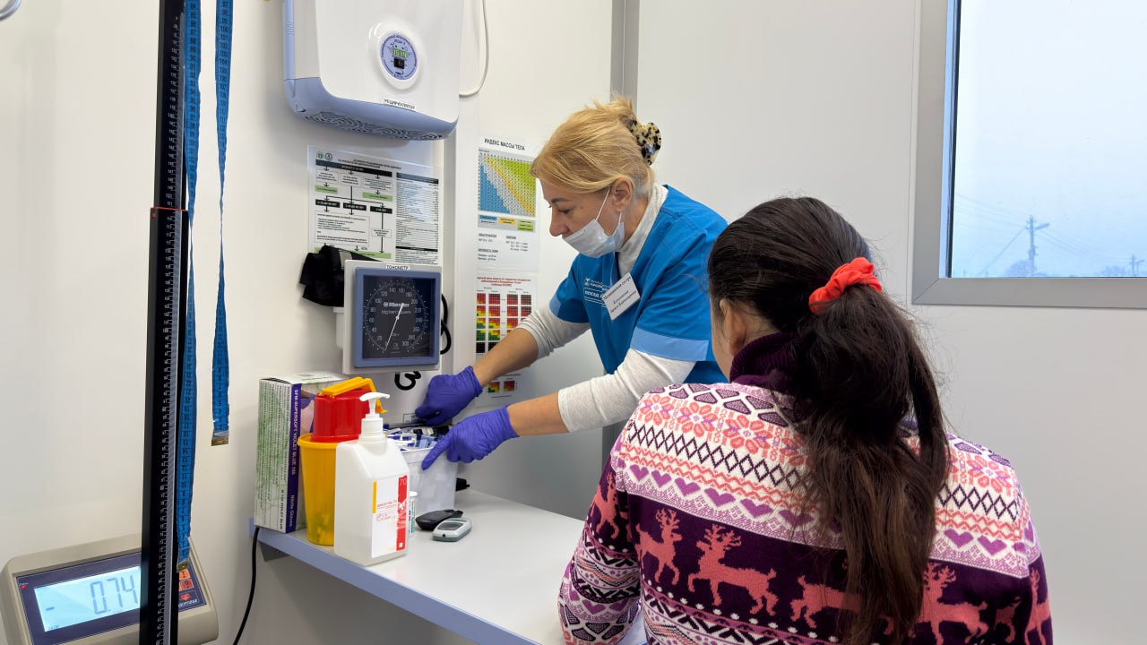 Один из «Поездов здоровья» курсирует по Старооскольскому округу